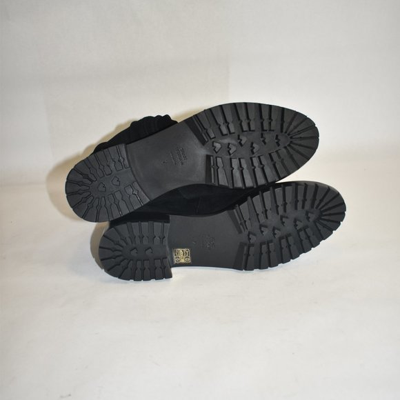 Stuart Weitzman City Over The Knee Boot Black Suede Size 9 B S4957 - Picture 10 of 10